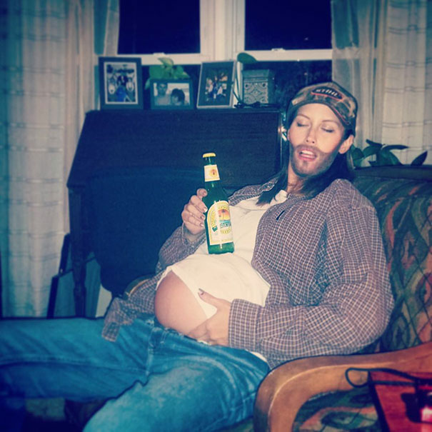 Passed Out After Having A Cold One...