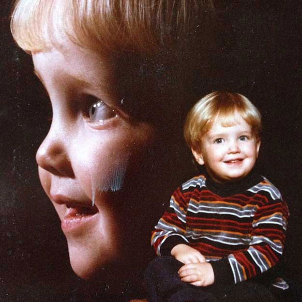 Toddler Aaron Paul