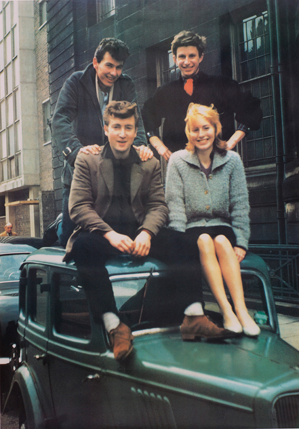 19-Year-Old John Lennon With His First Wife Cynthia Lennon, 1959