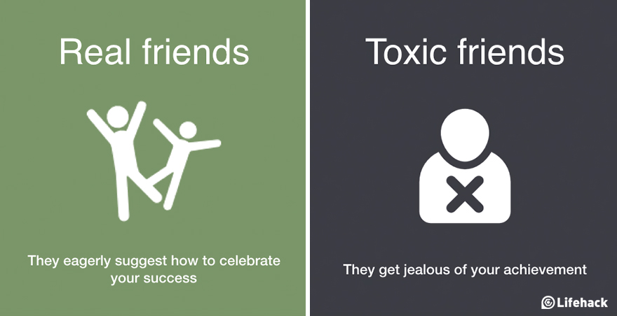 Real Friends Vs Toxic Friends