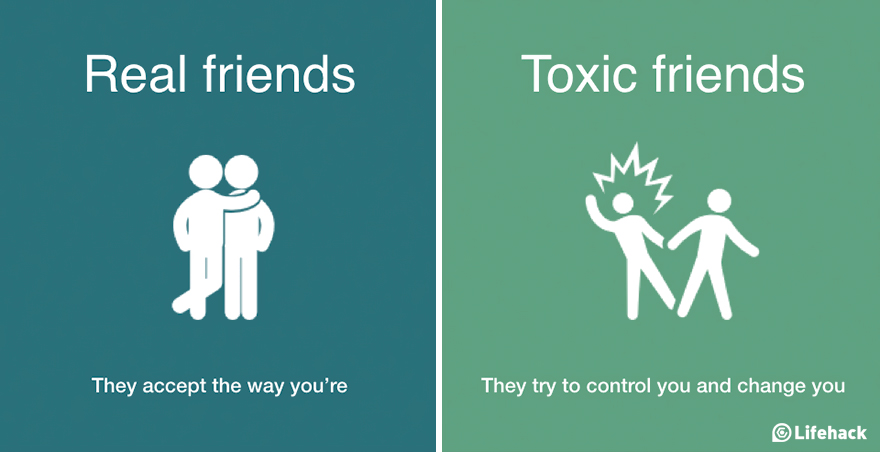 Real Friends Vs Toxic Friends