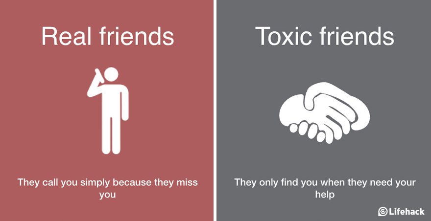 Real Friends Vs Toxic Friends