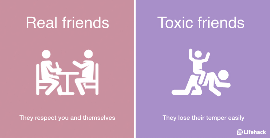 Real Friends Vs Toxic Friends