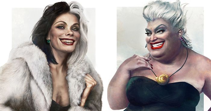 What Disney Villains Would Look Like In Real Life (12 Pics)
