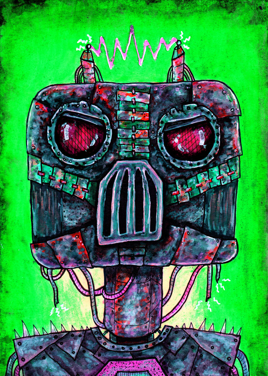 The Monsters Made Me Do It: Using Art To Survive Depression