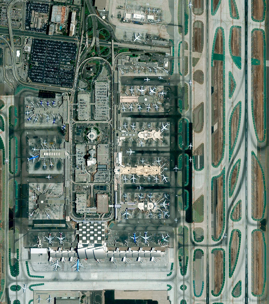 Los Angeles International Airport, Los Angeles, California, USA