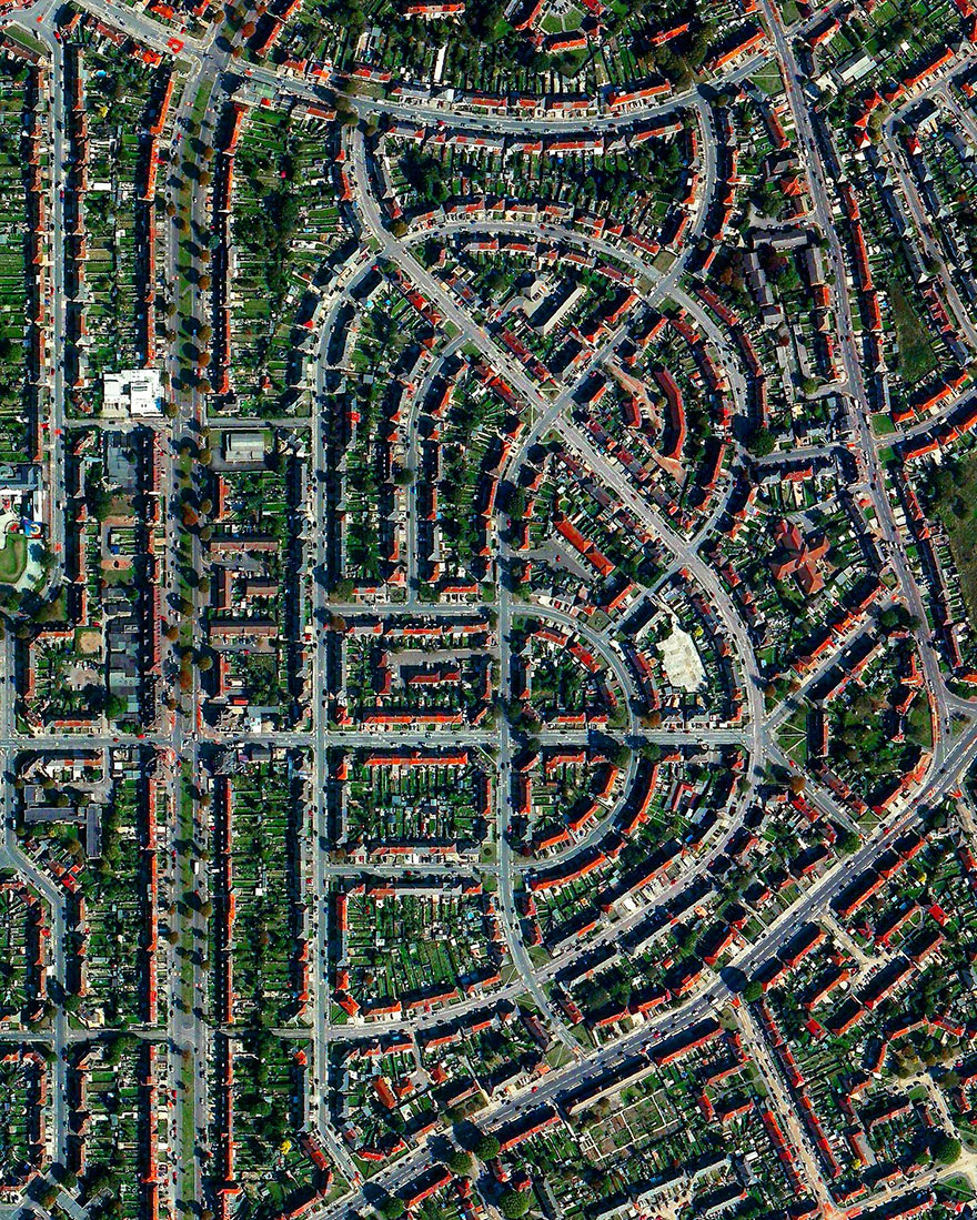London Suburb Of Dagenham, UK