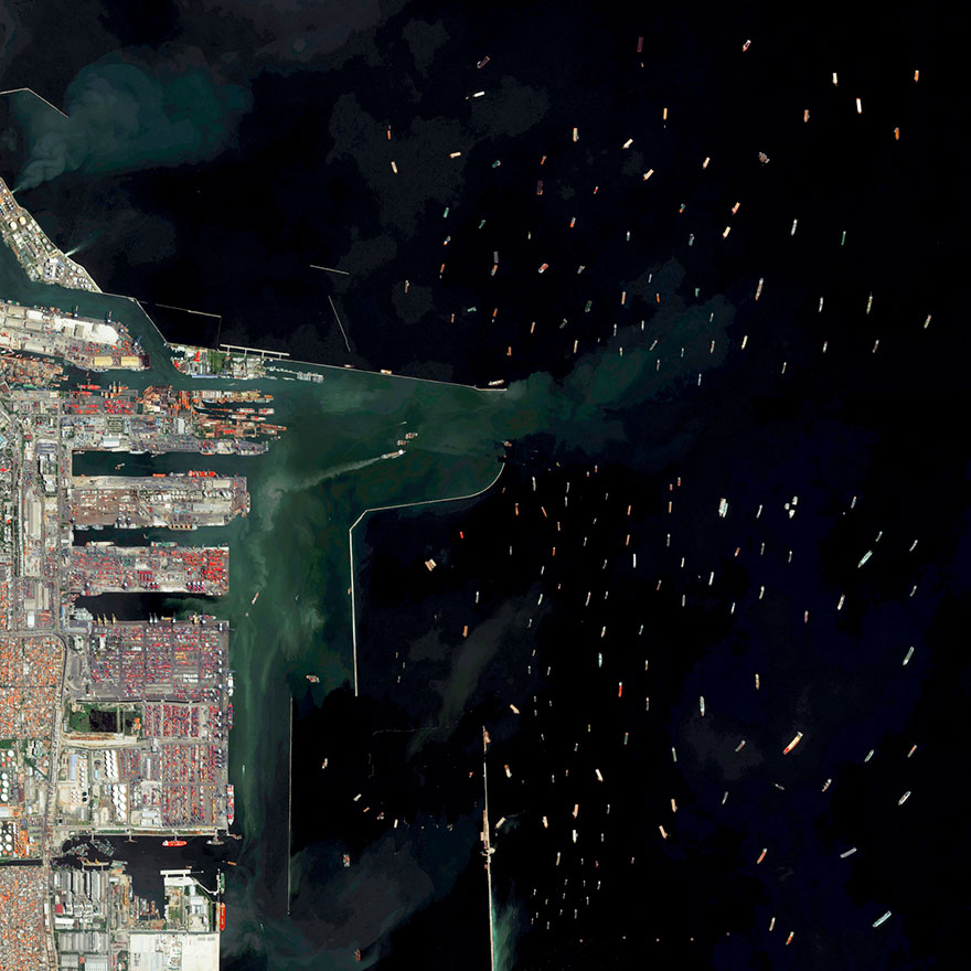 Port Of Tanjung Priok, Jakarta, Indonesia