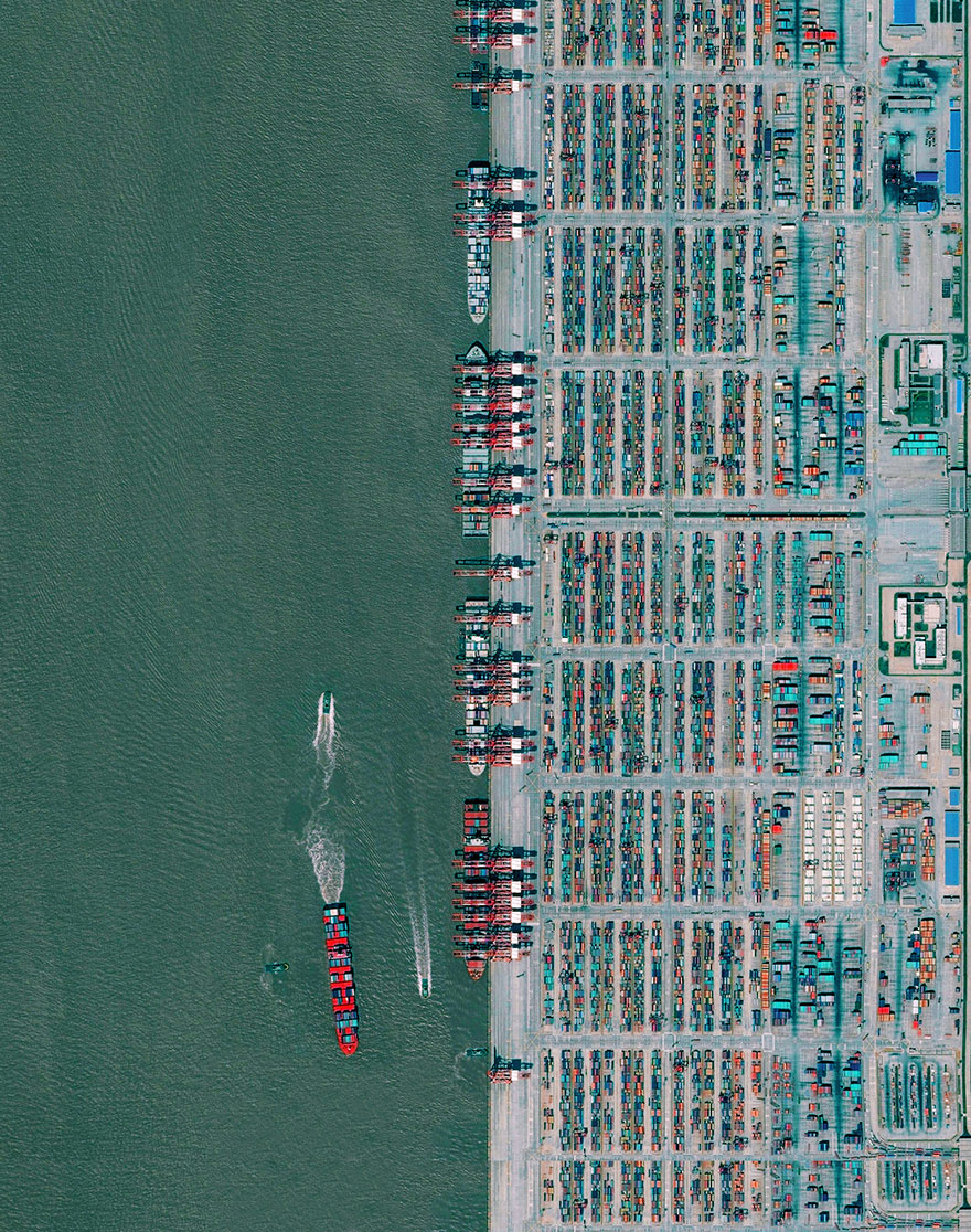 Port Of Shanghai, Shanghai, China