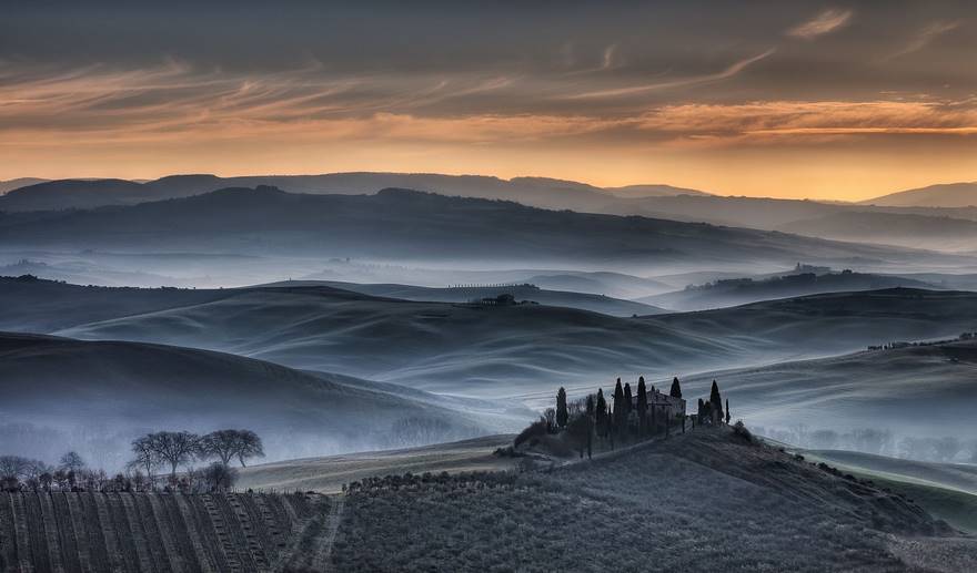 Tuscan Golden Sunrise (Remarkable Award In Open Color Category)