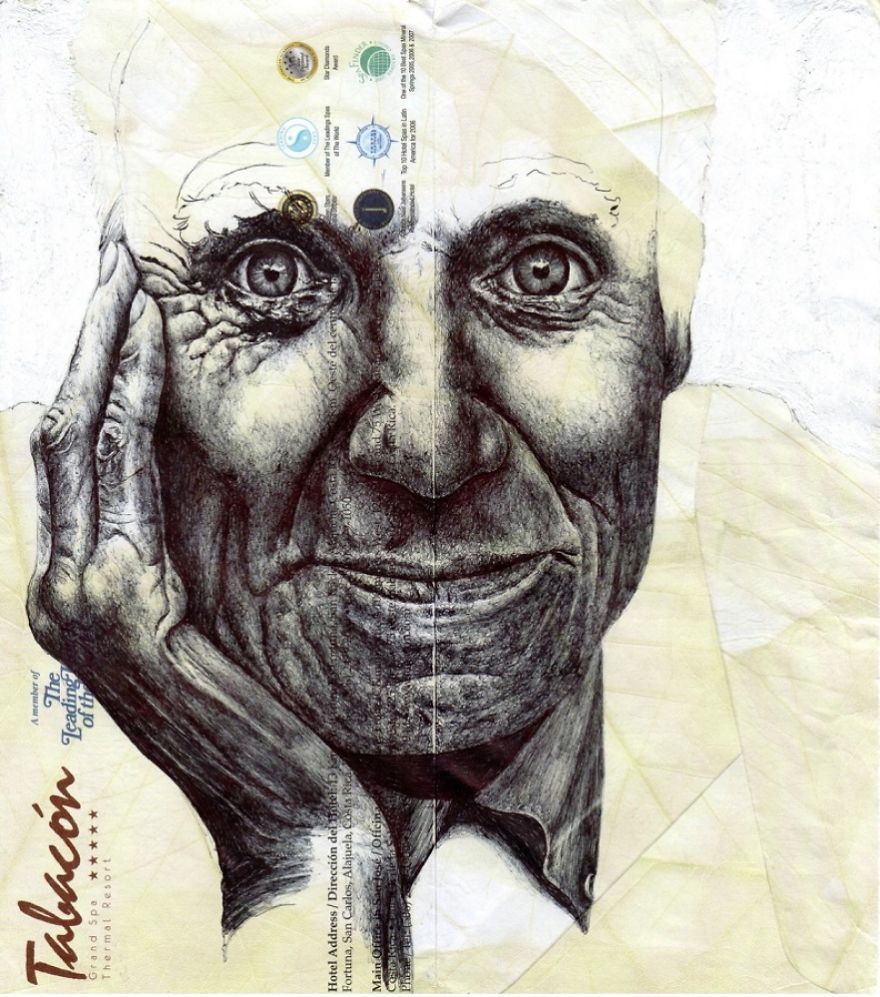 Mark Powell’s Beautiful Envelope Portraits