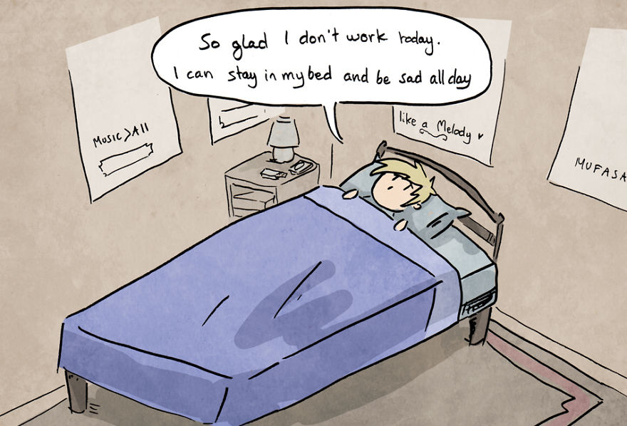 I'm Drawing Against Depression