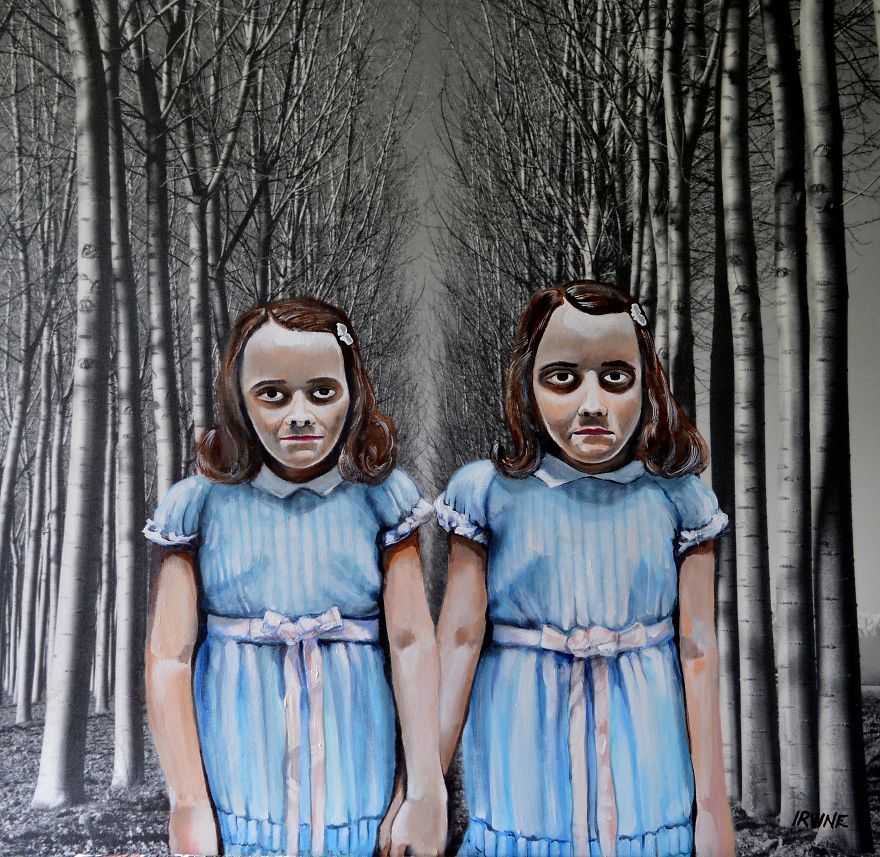 I Buy Paintings From Thrit Stores And Add A Personal Touch To Them