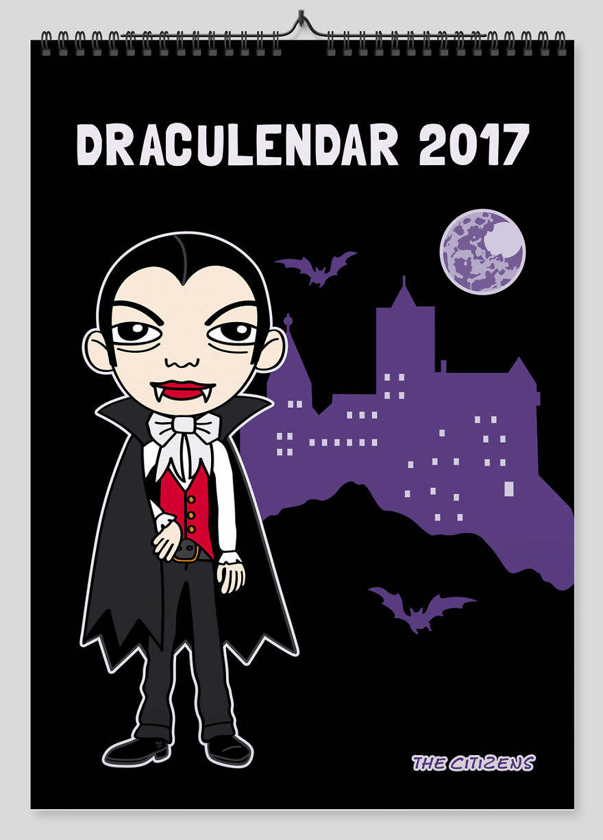 The Very First "Draculendar"
