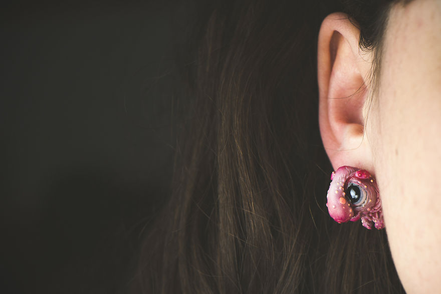 We Took A Break From Doll Making And Made Some Earrings We Took A Break From Doll Making And Made Some Earrings