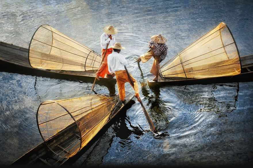 Intha Fishermen, Inle Lake