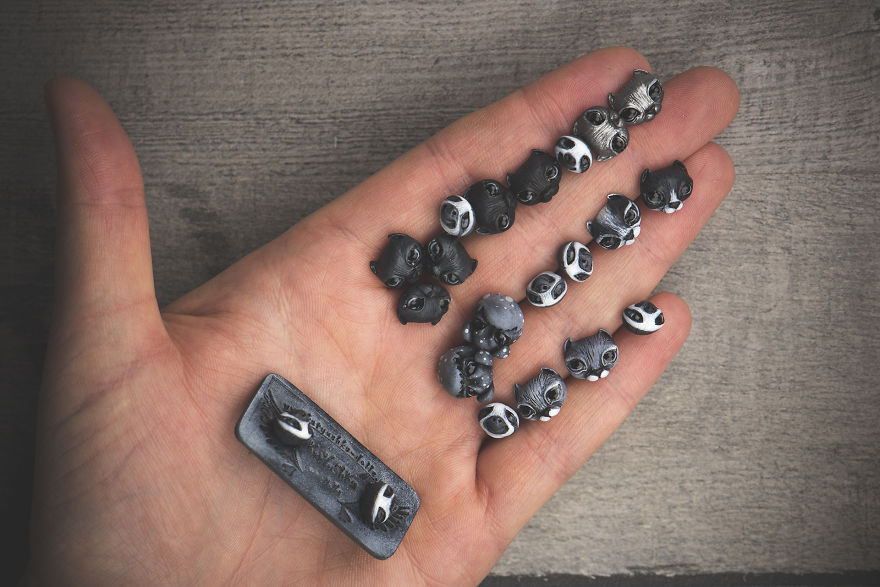 We Took A Break From Doll Making And Made Some Earrings