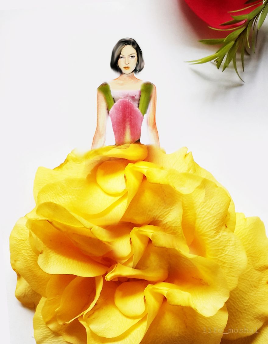 I Create Stunning Couture Gowns And Dresses With Flowers - Part 3