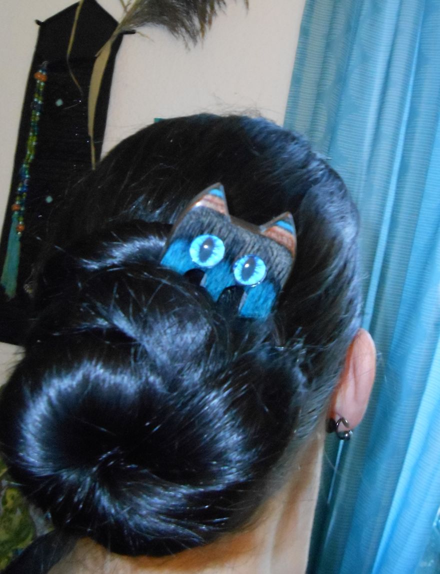 I Make Hairforks That Look Like Animals I Make Hairforks That Look Like Animals