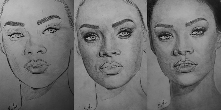 This Artist Draws Portraits Using Only Pencils