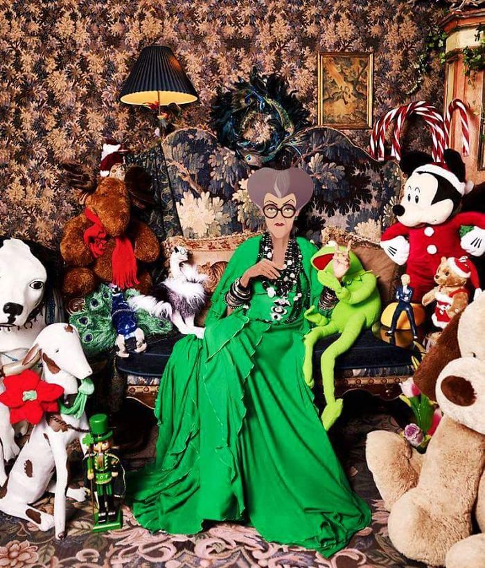 Lady Tremaine As Iris Apfel