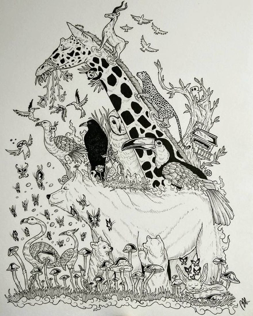 I Ask Random People For Their Favorite Animals And Create A Magic World Around Them!