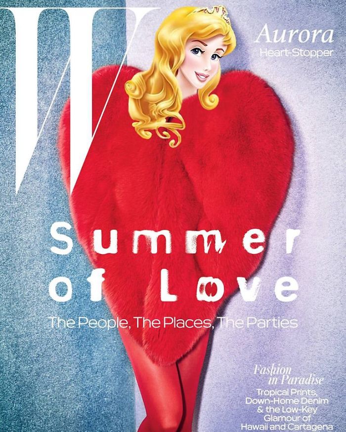 Aurora As Cara Delevingne