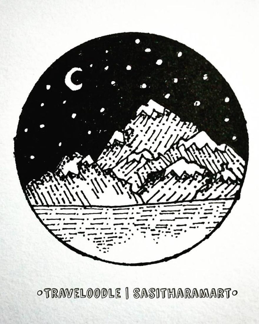 I Create Minimal Doodles About Traveling I Create Minimal Doodles About Traveling