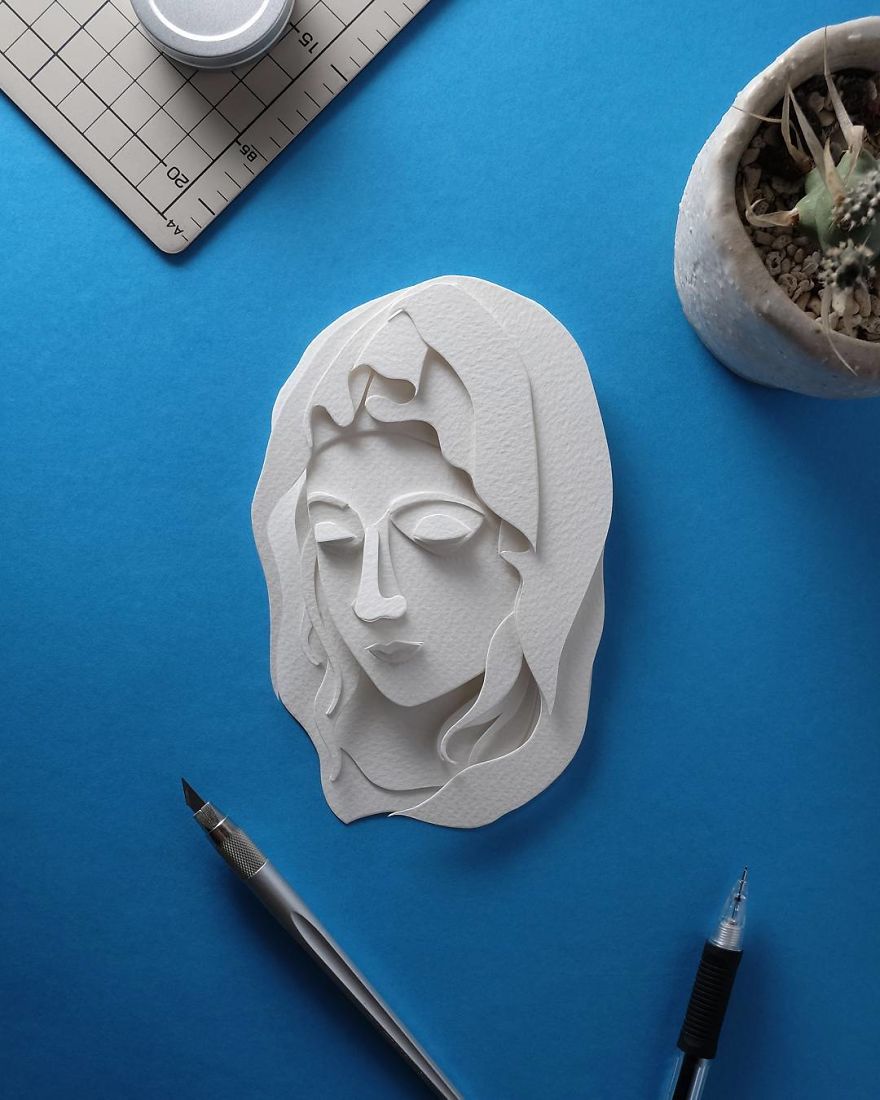 Mary, Inspired By Michaelangelo’s Pieta