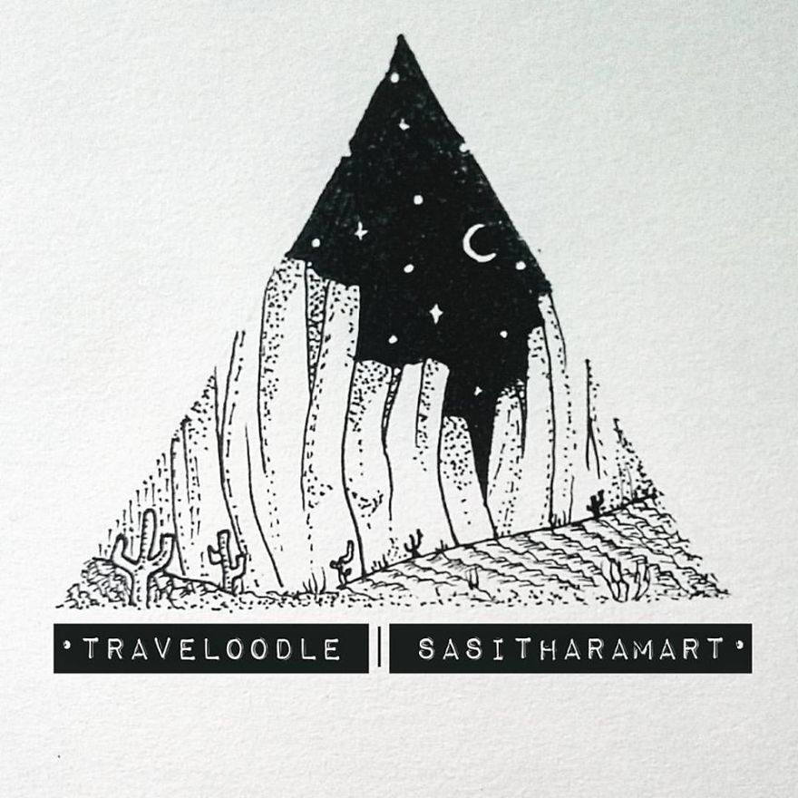 I Create Minimal Doodles About Traveling I Create Minimal Doodles About Traveling