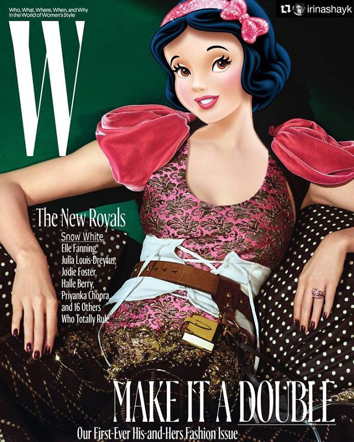 Snow White As Irina Shayk