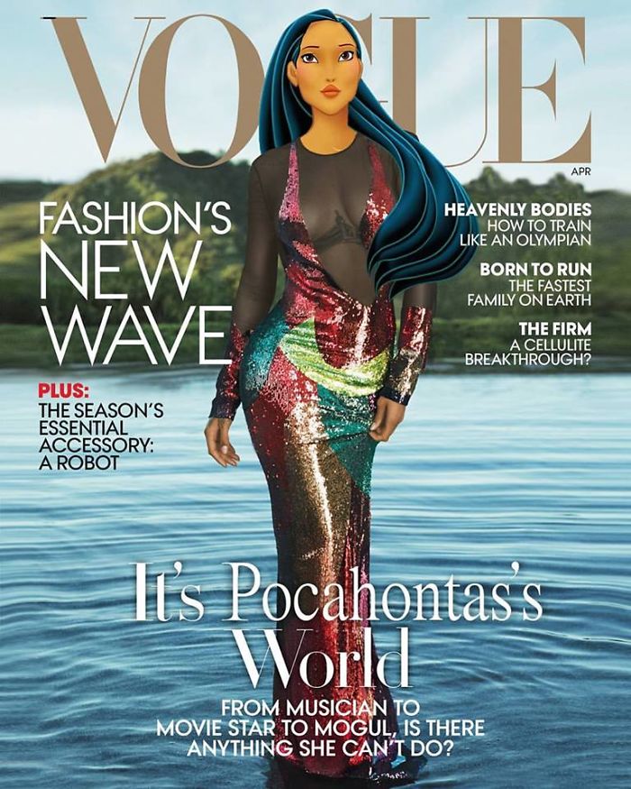 Pocahontas As Rihanna