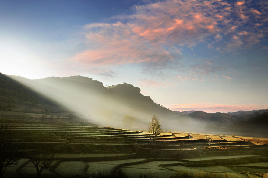 Luminous Rice Terraces, Kalaw