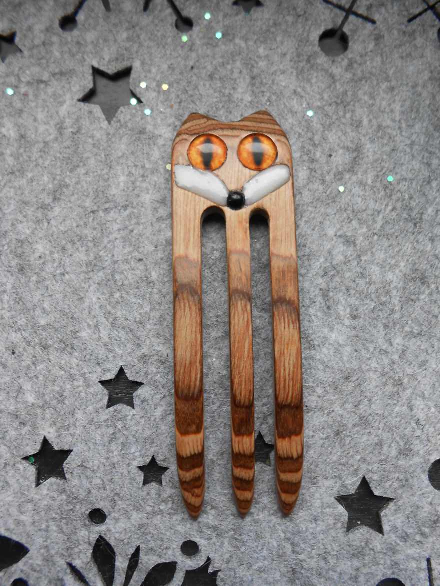 I Make Hairforks That Look Like Animals