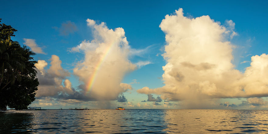 Rainbow Cloud At General Luna