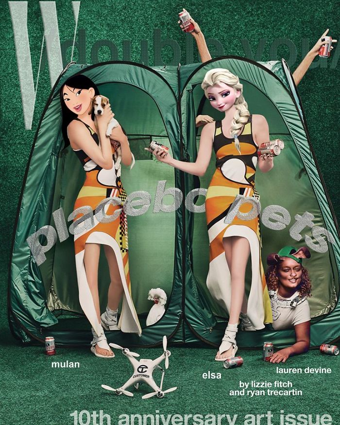 Mulan As Kendall Jenner & Elsa Gigi Hadid