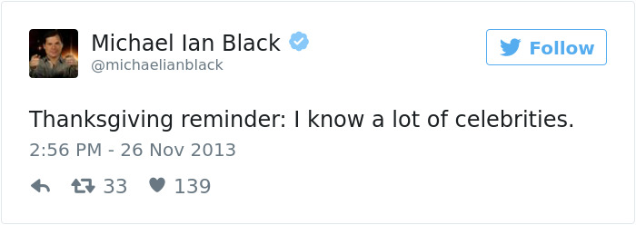 Funny Thanksgiving Tweets