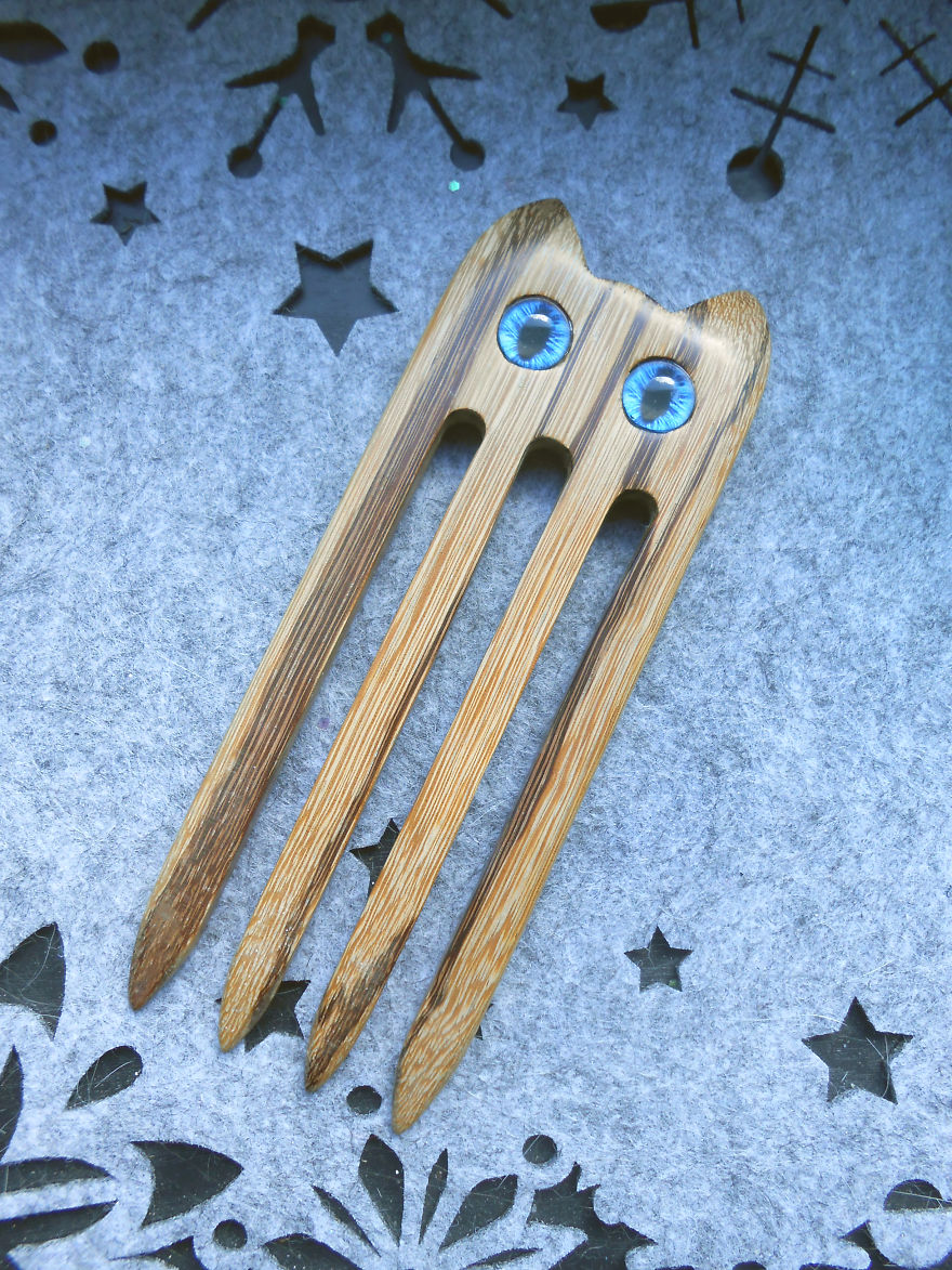 I Make Hairforks That Look Like Animals