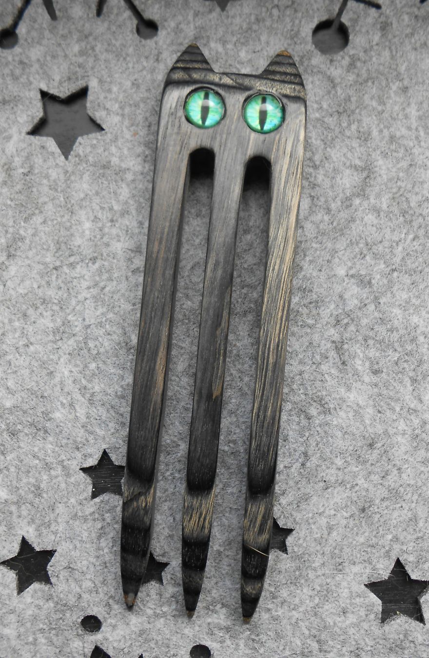 I Make Hairforks That Look Like Animals