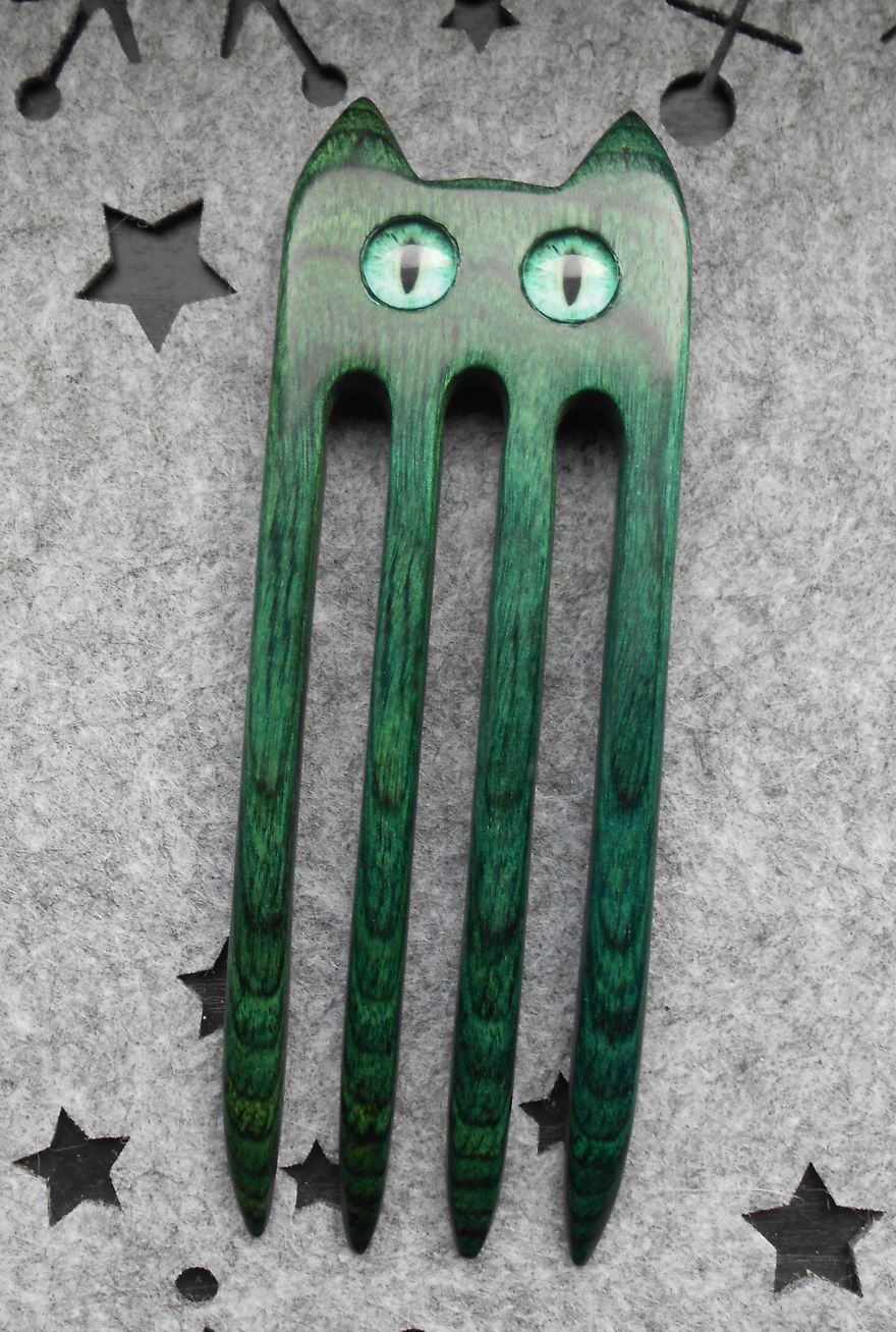 I Make Hairforks That Look Like Animals