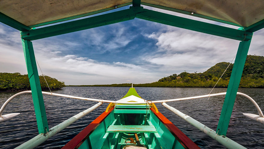 On Our Way To Sugba Lagoon