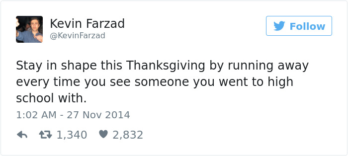 Funny Thanksgiving Tweets