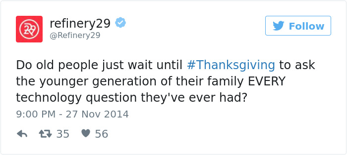 Funny Thanksgiving Tweets