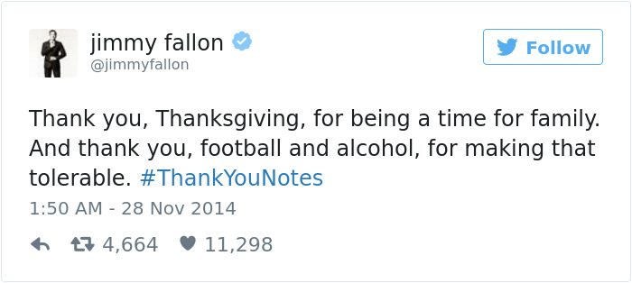Funny Thanksgiving Tweets