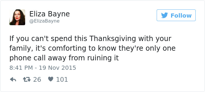 Funny Thanksgiving Tweets