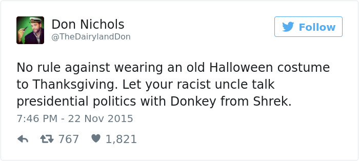 Funny Thanksgiving Tweets