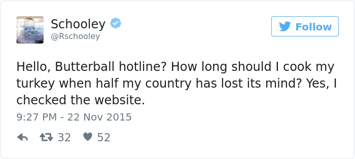 Funny Thanksgiving Tweets