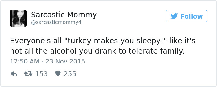 Funny Thanksgiving Tweets