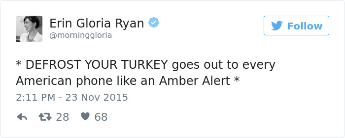 Funny Thanksgiving Tweets
