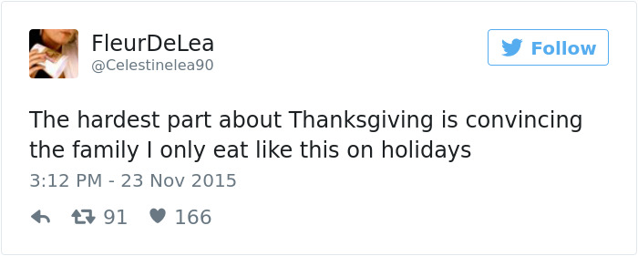 Funny Thanksgiving Tweets